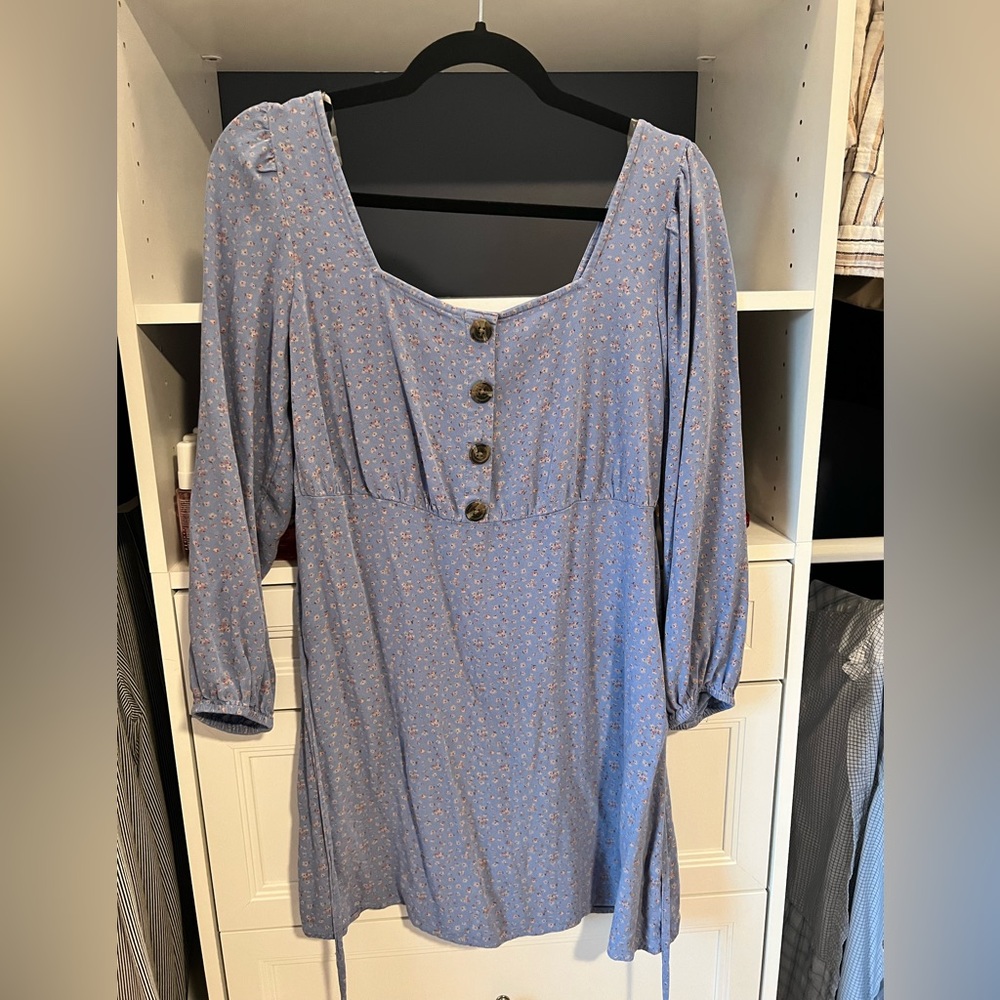 American eagle floral smock dress